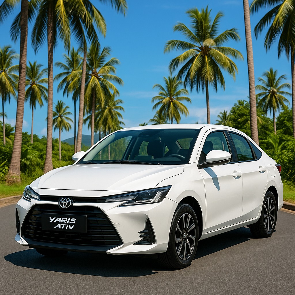 Toyota Yaris Ativ rental in Karon