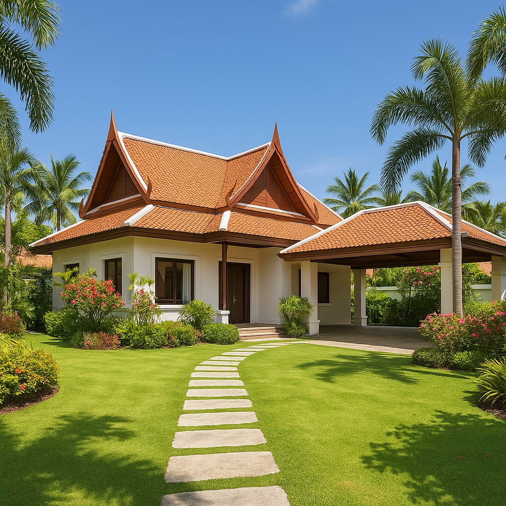 Семейный дом рядом с пляжем Ката