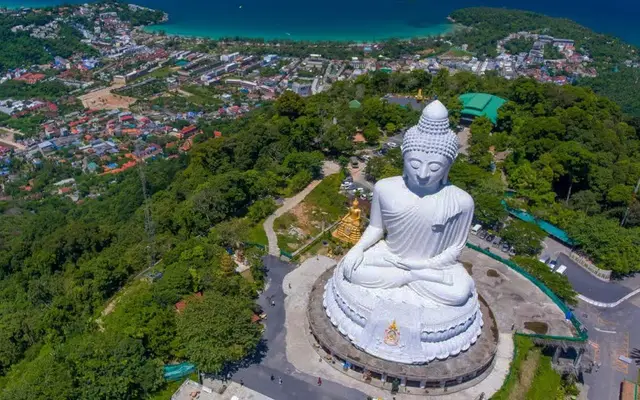 Phuket Town Private Tour: Viewpoints, Temples & Old Town